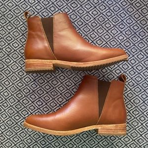Nisolo Brown Leather Chelsea Boot
